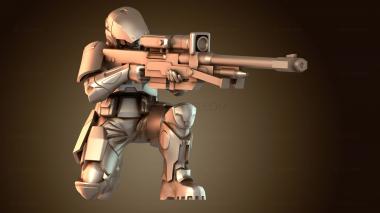 3D модель Halo Marine Tactical (STL)