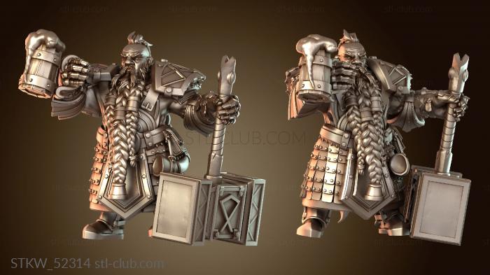 Волосы Hammer Beer, заплетенные в косичку