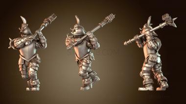 3D модель Вдохновленная женским стилем Hammer (STL)