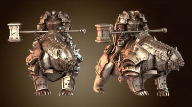 3D модель Молоток на подставке (STL)
