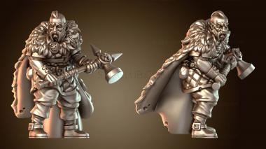 3D модель ВОИН МОЛОТА Доблестный (STL)