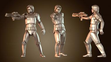 3D модель Ханьский солдат (STL)