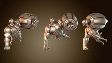 3D модель Хардкорный Луффи Гир (STL)