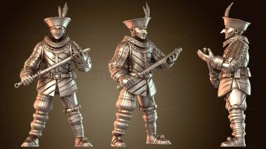 3D модель Арлекины Скрученные (STL)