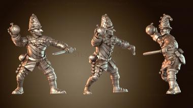 3D модель Арлекины Диковинные (STL)