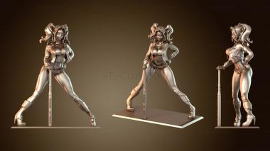 3D модель Харли Квинн (STL)