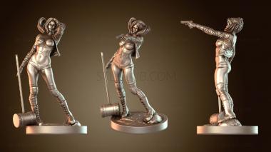 3D модель Харли Квинн Хаос (STL)