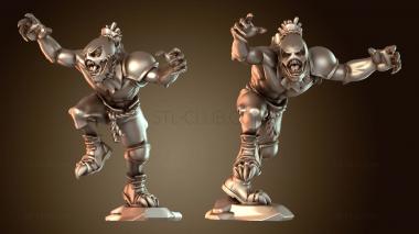 3D модель Ужасы урожая и дикие пантеры Тыквенный упырь (STL)