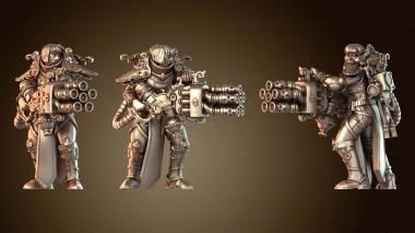 3D модель Тяжелый огнемет Quake (STL)