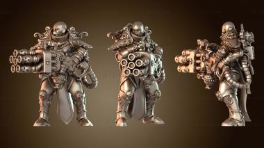 3D модель Тяжелый огнеметчик Элитный (STL)