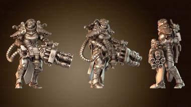 3D модель Тяжелый огнемет Heavy-Duty (STL)