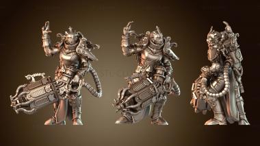 3D модель Тяжелый воин-сплав (STL)
