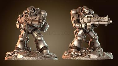 3D модель Тяжелая гравитационная задняя часть (STL)