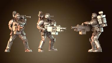 3D модель Щиток тяжелого стрелка (STL)