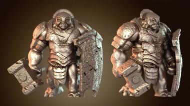 3D модель Тяжелый молот Тролля Мастера щита (STL)