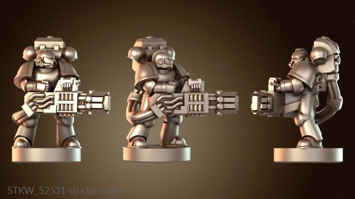 Military Тяжелый тепловой бластер