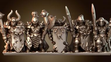 3D модель Тяжелая пехотная часть (STL)