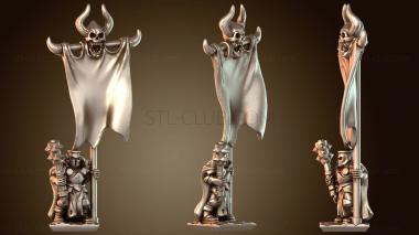 3D модель Бланк знамени тяжелой пехоты (STL)