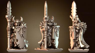 3D модель Капитан тяжелой пехоты (STL)