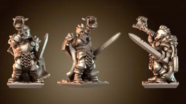 3D модель Музыкант тяжелой пехоты (STL)