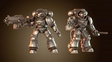 3D модель Тяжелый заступнический отряд (STL)