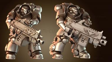 3D модель Тяжелый Заступник Ксено Охотник (STL)