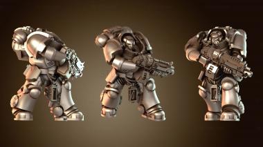 3D модель Тяжёлый Заступник Ксер Доминион (STL)