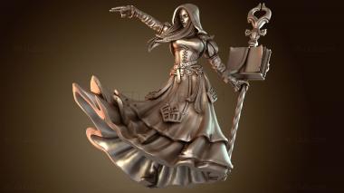 3D модель Тяжелый эльфийский волшебник Китаэлы (STL)