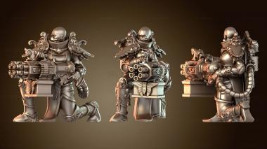 3D модель Тяжелый пулемет Хищник (STL)