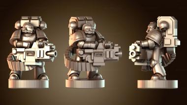 3D модель Тяжелый стрелок (STL)