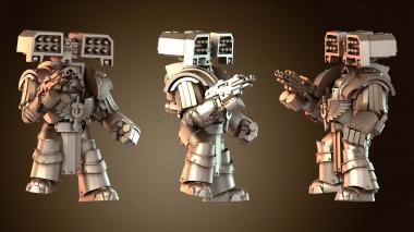 3D модель Heavy Smurfs UMFMT Quickfire (STL)