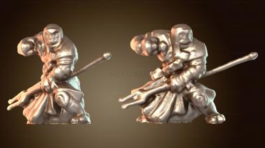 3D модель Наследственный воин-дворянин (STL)