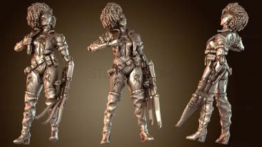 3D модель Грабительница Тина Снайпер (STL)