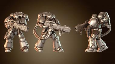 3D модель Нападение парня из Hellblaster (STL)