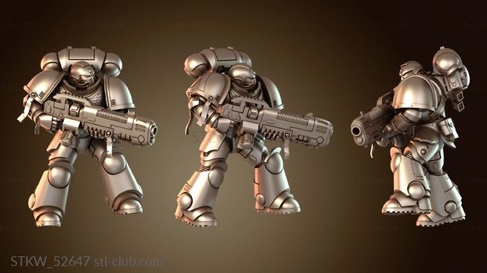 Military Хеллбластер Сержант Косморожденный