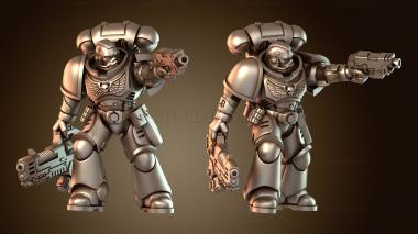 3D модель Сержант Хеллбластеров (STL)