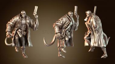 3D модель Хеллбой Инфернальный Страж (STL)
