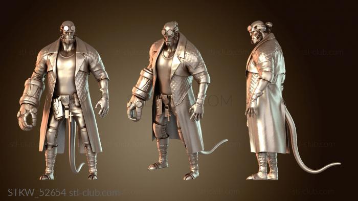 Military Хеллбой Демон-Отродье