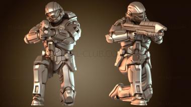 3D модель Атака адских прыгунов (STL)