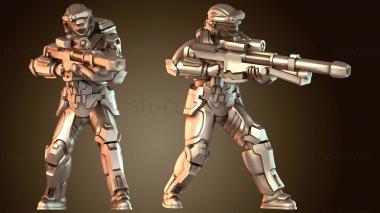 3D модель Helljumper Снайпер Стелс (STL)