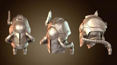 3D модель Шлем Alien Darksteel (STL)
