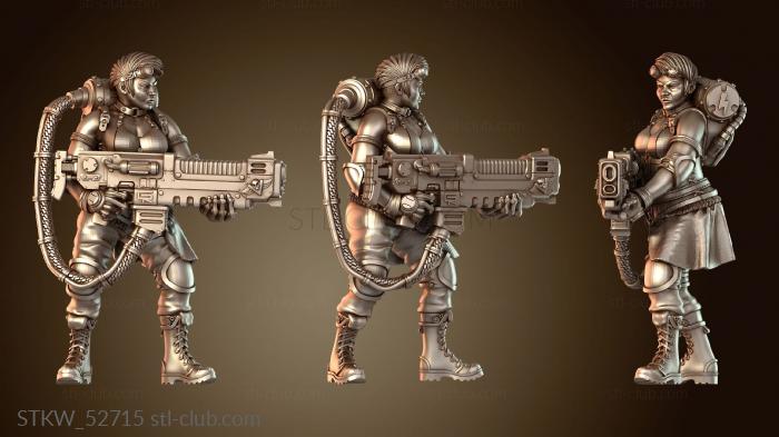 Military Культистка Пасти Девочек Хереси