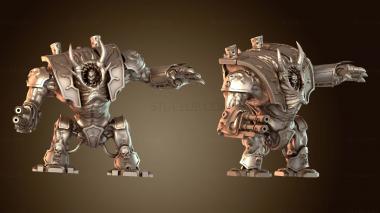 3D модель Еретик Хелбрут Лазканнон (STL)