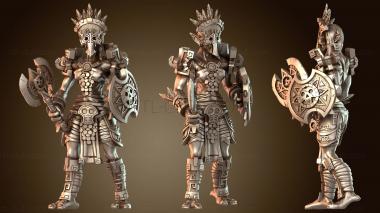 3D модель Наследие доспехов Шамана Занд Мистик (STL)