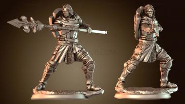 3D модель Герой Галрийский Мастер Копья (STL)