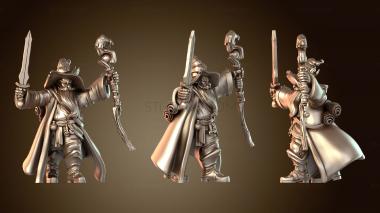 3D модель Герой Волшебник Маг (STL)