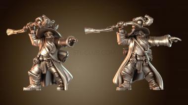 3D модель Герой-волшебник-защитник (STL)