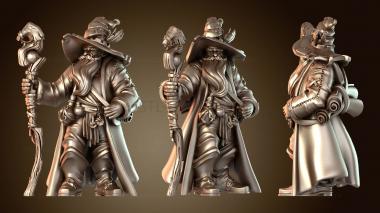 3D модель Герой Волшебник Мистик (STL)