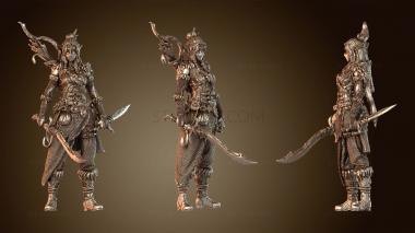 3D модель Герои Миллориэн Тариэла Герой Нет (STL)