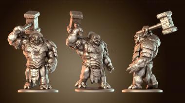 3D модель Тяжелый молот Тролля Тяжелого (STL)